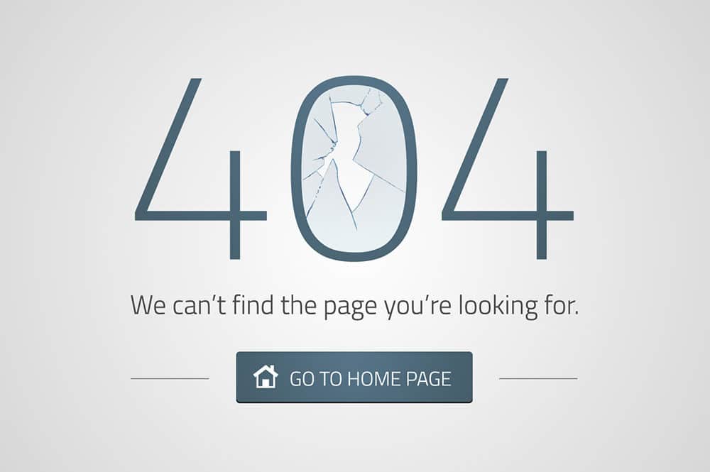 The Case for a Custom 404 Page