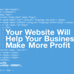 Your website will help your business make more profit