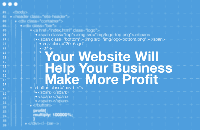 Your website will help your business make more profit
