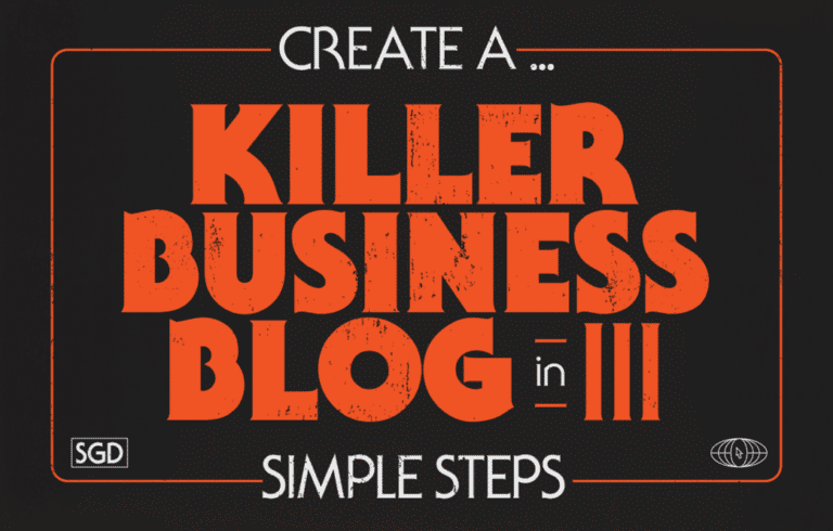 Create a killer business blog in three simple steps