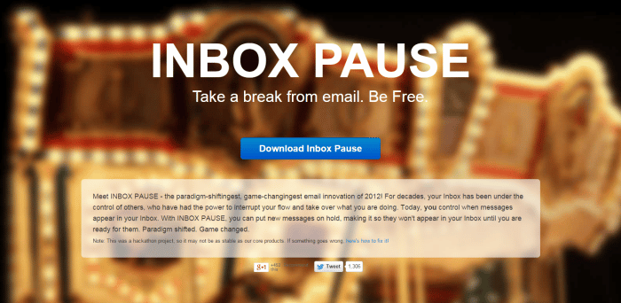 inboxpause