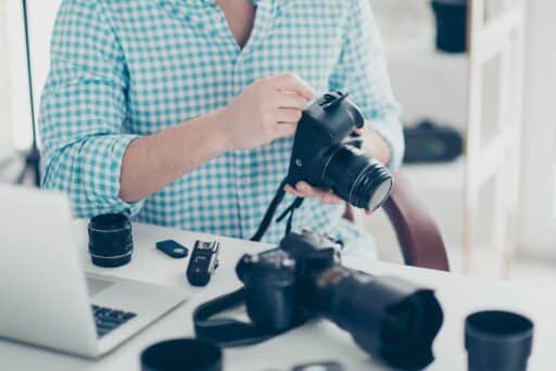 How to take professional photos for your website