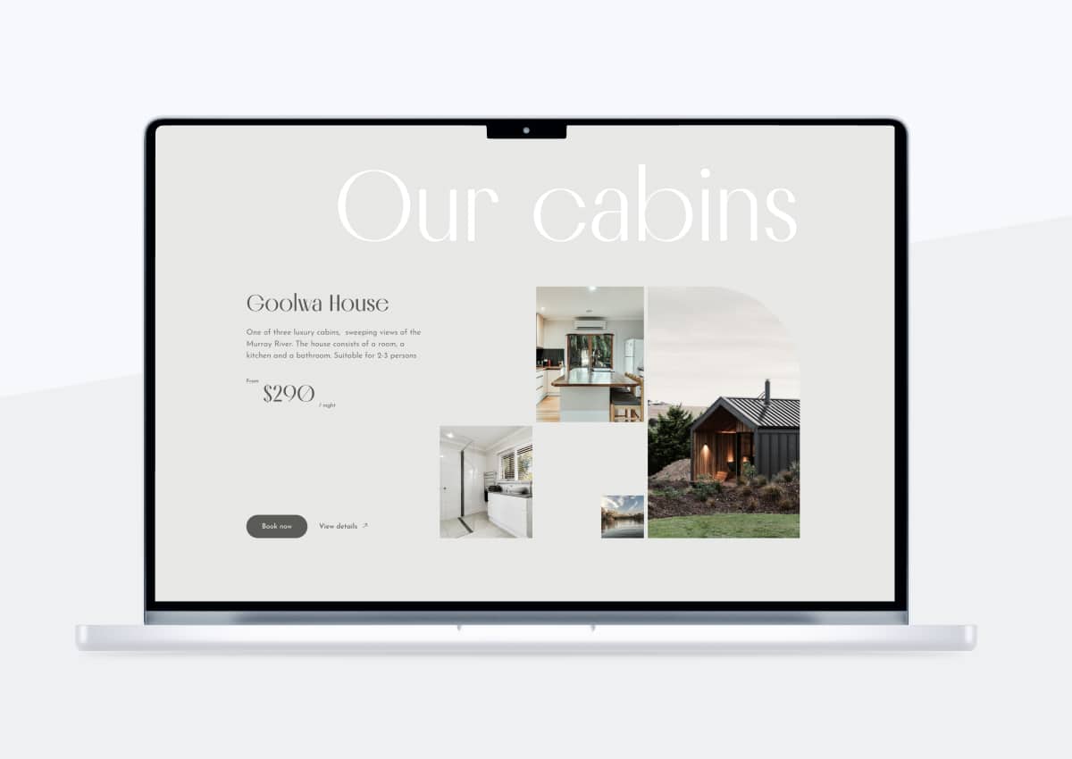 Website Design Melbourne - Macbook mockup