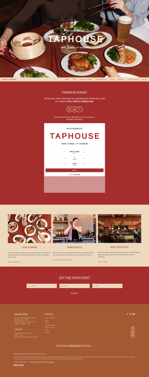 Taphouse Cover for project