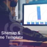 Website Sitemap & Wireframe Template
