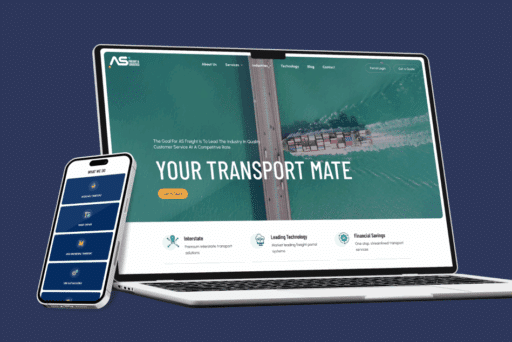 Leads for AS Freight from Day One with a High-Converting Website