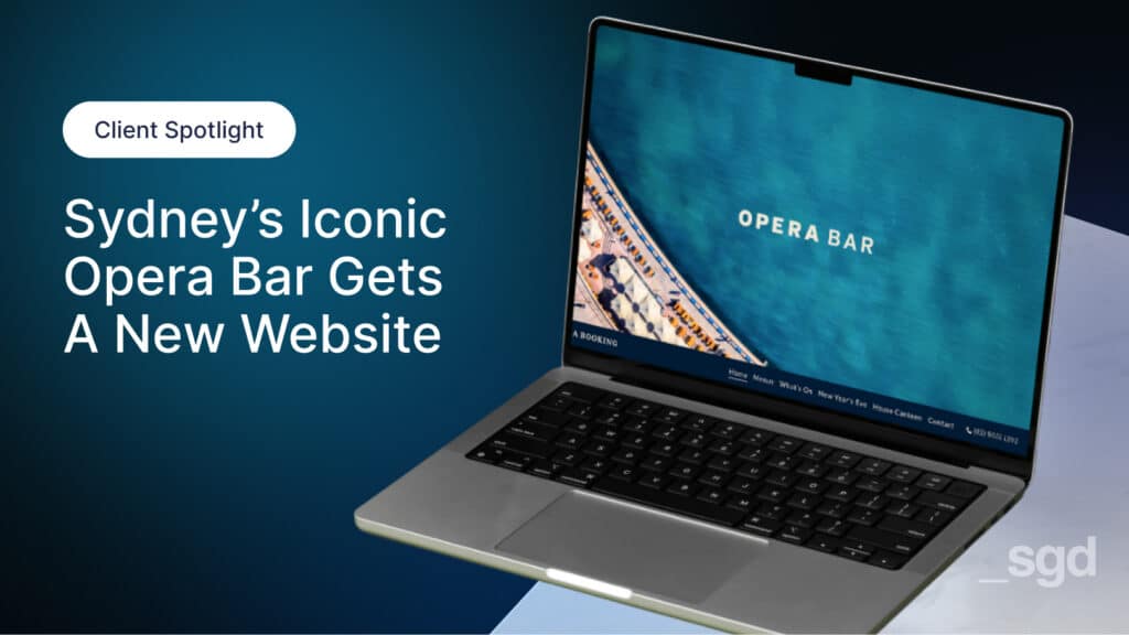 Sydney’s Iconic Opera Bar Gets A New Website