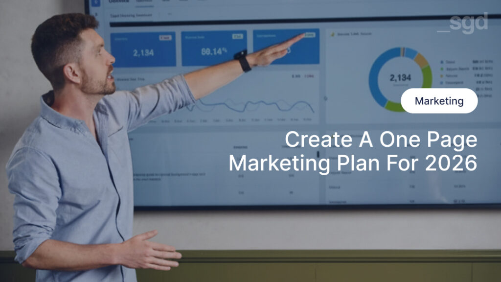 Create a One Page Marketing Plan for 2026
