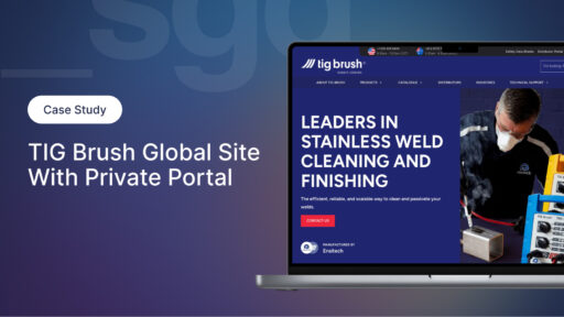 TIG Brush: Global Site With Private Portal